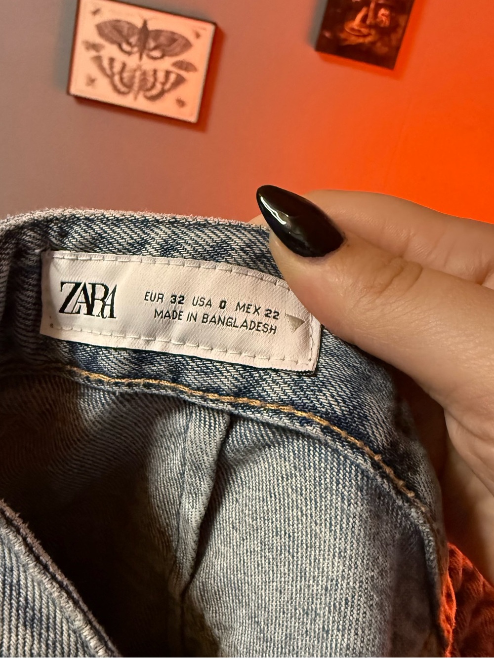 Zara Light Blue Denim Jeans - Picture 4 of 4
